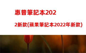 惠普筆記本2022新款(蘋果筆記本2022年新款)