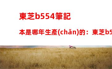 東芝b554筆記本是哪年生產(chǎn)的：東芝b554筆記本參數(shù)