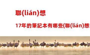 聯(lián)想17年的筆記本有哪些(聯(lián)想筆記本17年款)