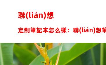 聯(lián)想定制筆記本怎么樣：聯(lián)想筆記本定制版什么區(qū)別